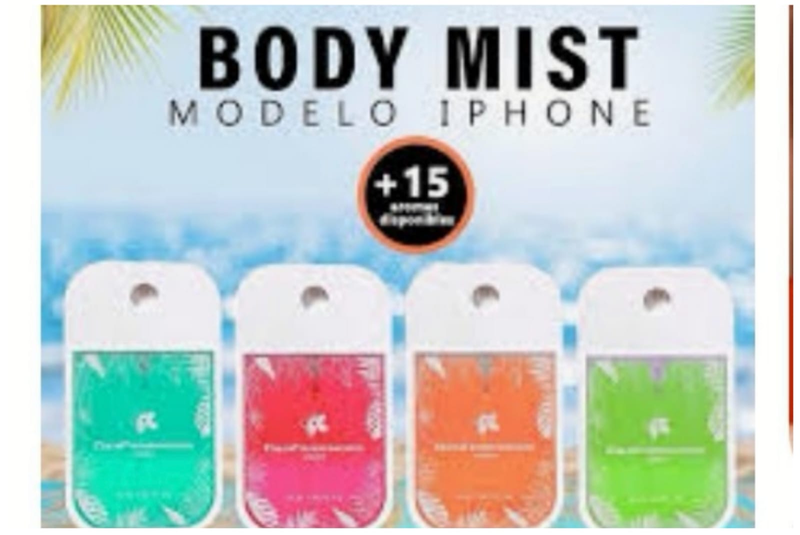 BODY MIST VEGANO  CIENFRAGANCIAS CIEN ESENCIAS FLUSHTOUCH EXOTIC 45ML – FLORAL FRUTAL, HIDRATA  24H - 3