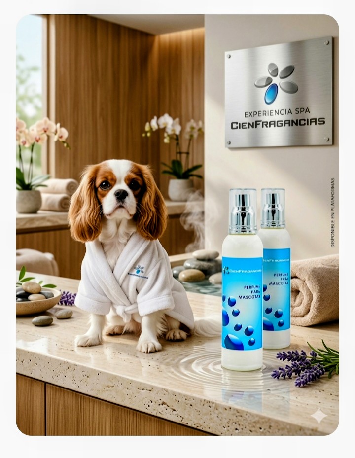 PERFUME VEGANO PARA PERROS Y GATOS MACHOS CIENFRAGANCIAS CIEN ESENCIAS AMADERADO ESPECIADO, SUAVE Y ELEGANTE 150ML - 4