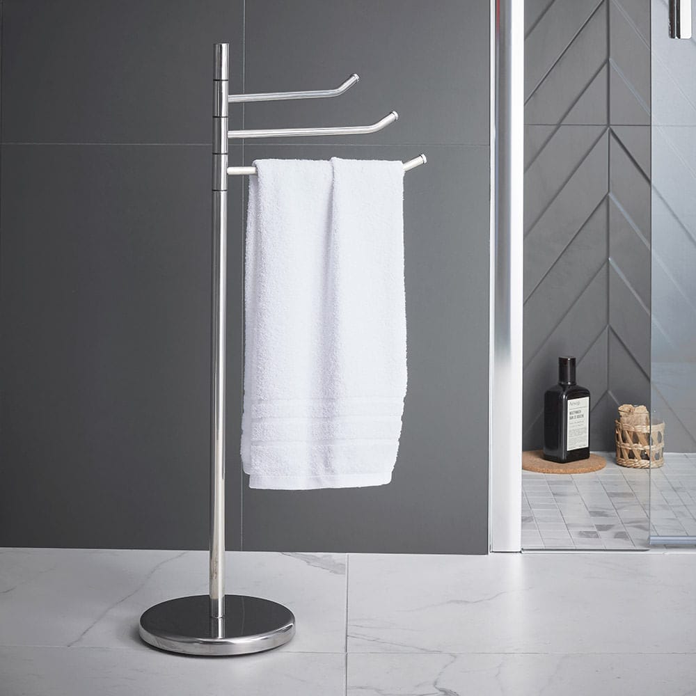 🚿 Toallero De Anillo Delta Lahara 73846-SS | Acero Inoxidable Brillante | Moderno Para Baño