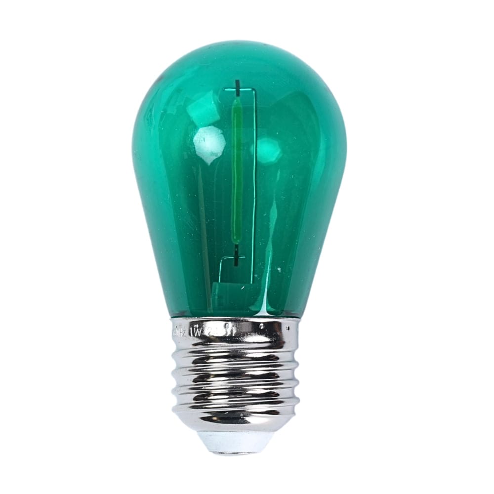 FOCOS LED VINTANGE DE COLORES VERDE ROJO AMARILLO CAJA X6 UNID E27 2W ORANGE PACK X2 / ... - 6