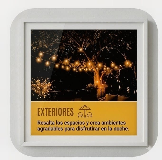 FOCO LED VINTAGE G45 E27 2W LUZ CÁLIDA CLEAR CAJA X6 UNID ORANGE NUEVA TENDENCIA PACK X2 - 8