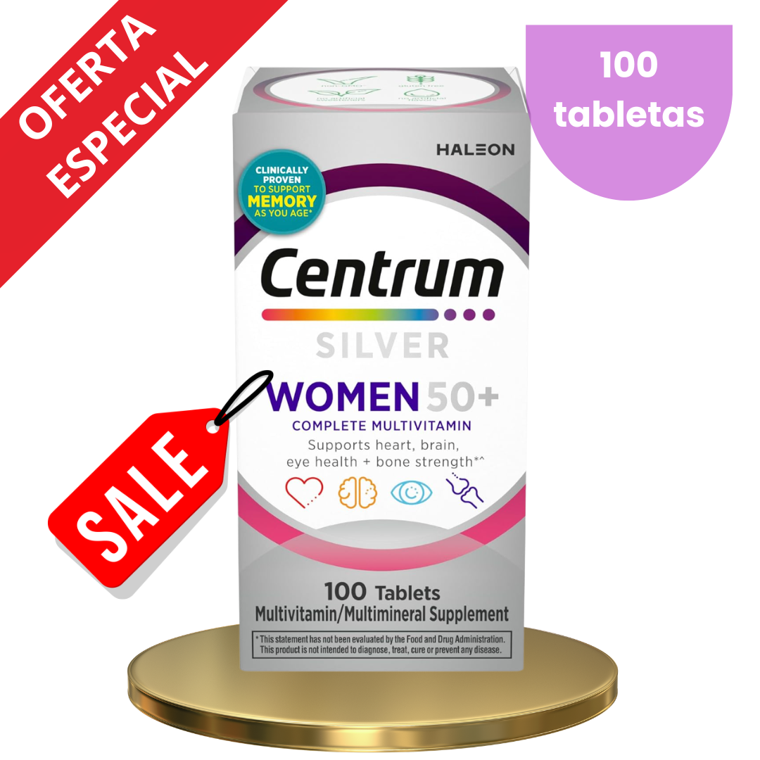 MULTIVITAMÍNICO CENTRUM MUJER 100 TABLETAS - 1