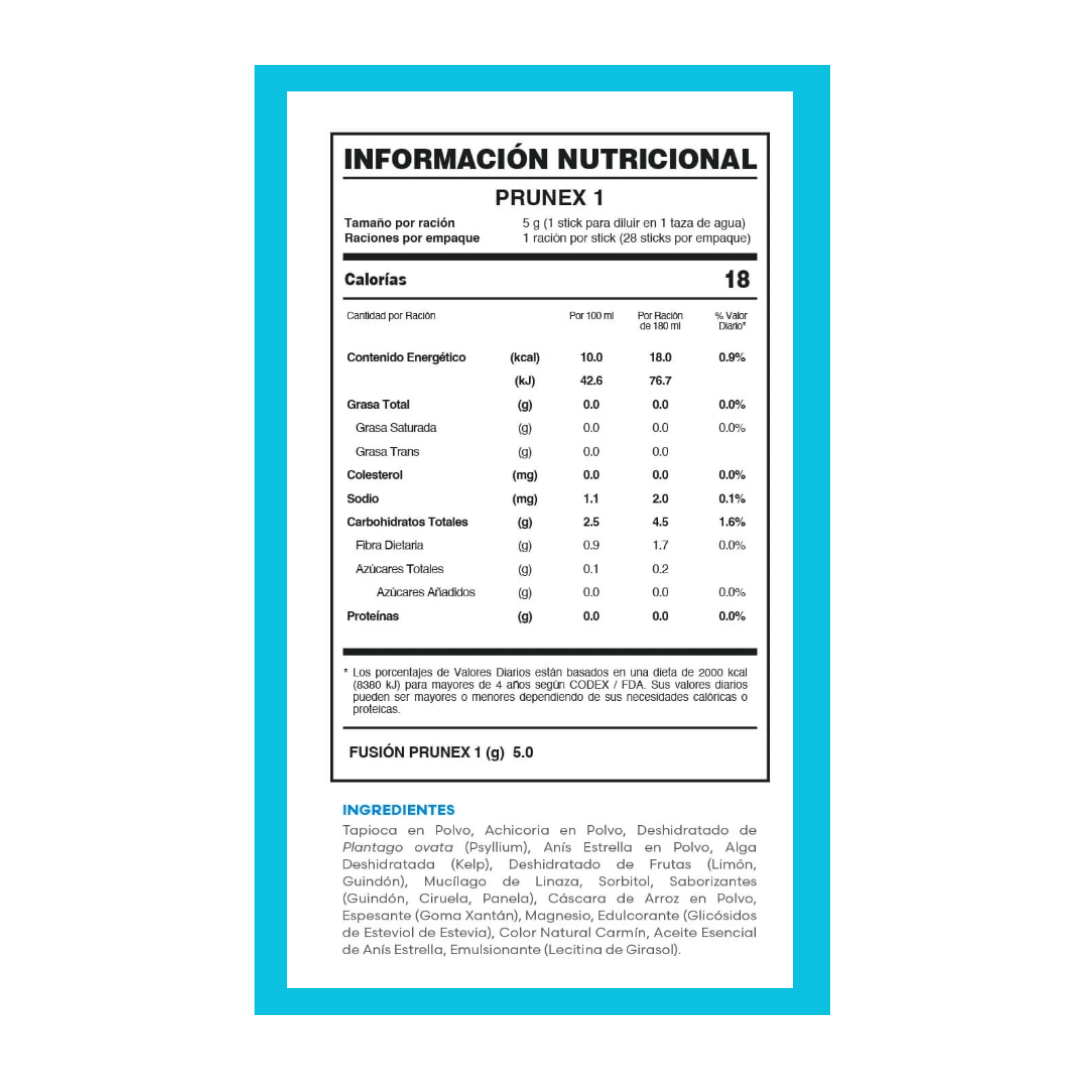 SUPLEMENTO FUXION PRUNEX Y REXET PACK 2 BOLSAS - 2