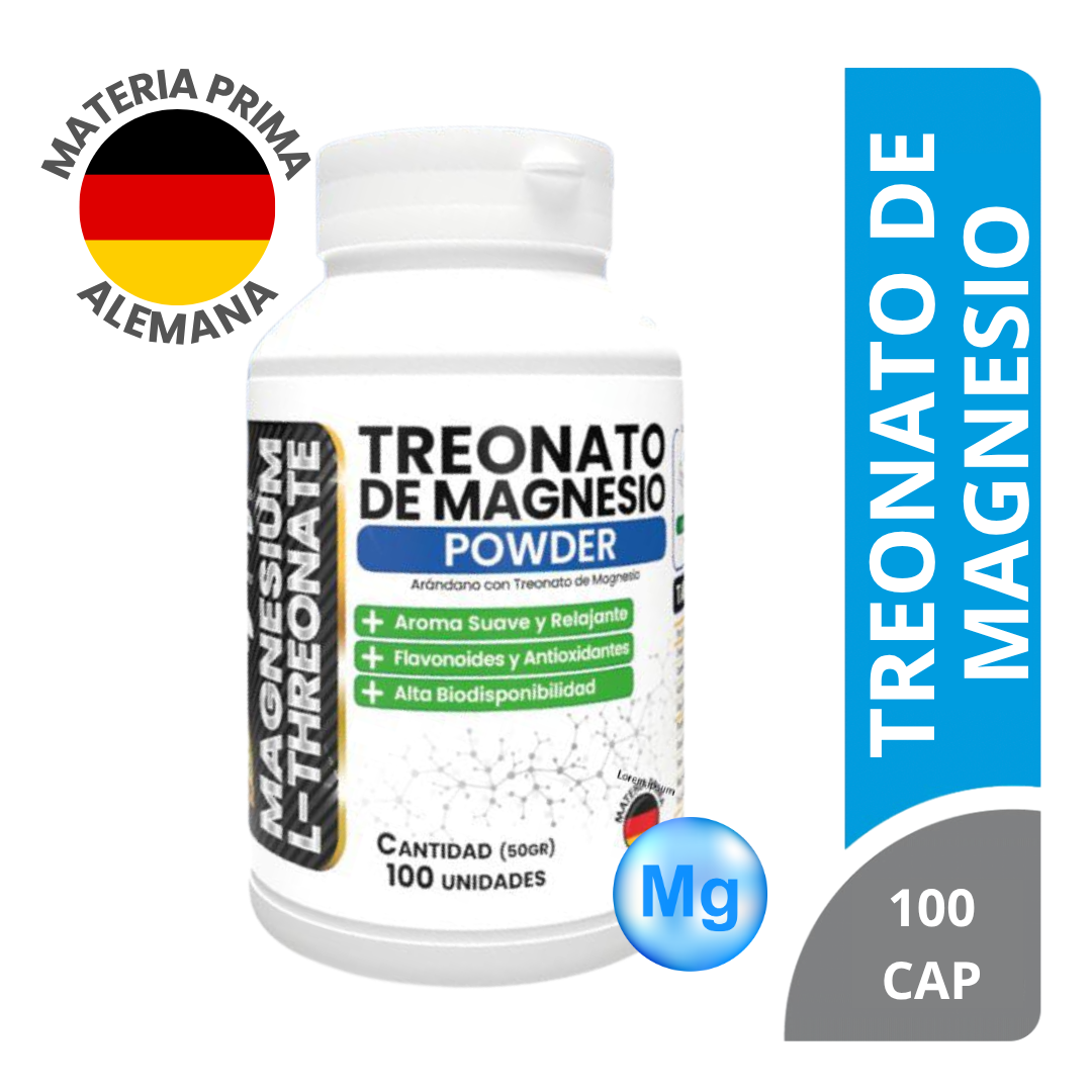 TREONATO DE MAGNESIO ALEMÁN 100 CAP - 1