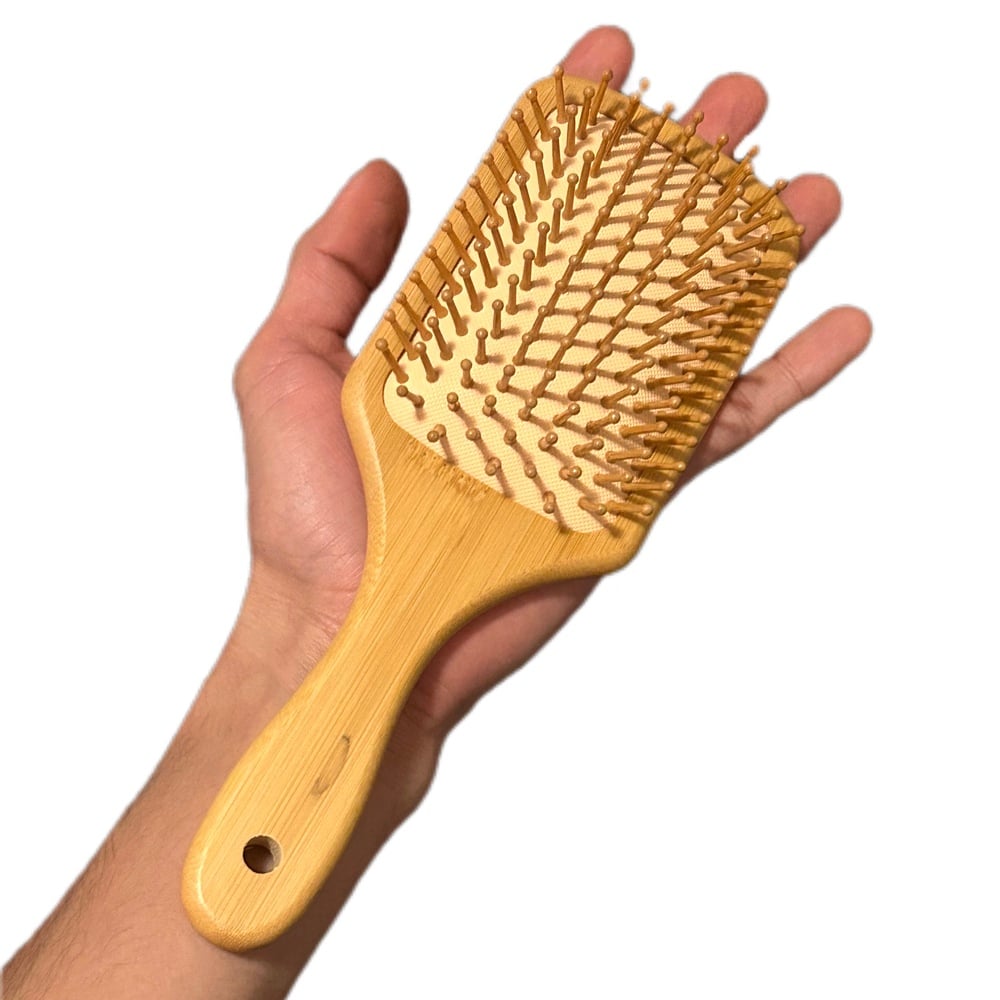 PEINE CEPILLO BAMBÚ GRANDE ANTIFRIZZ ECOAMIGABLE - 2