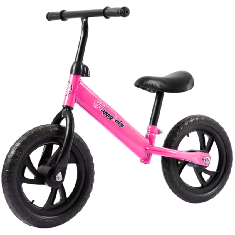 BICICLETA DE BALANCE EQUILIBRIO PARA NIÑOS ARO 12 ROSADO - 1