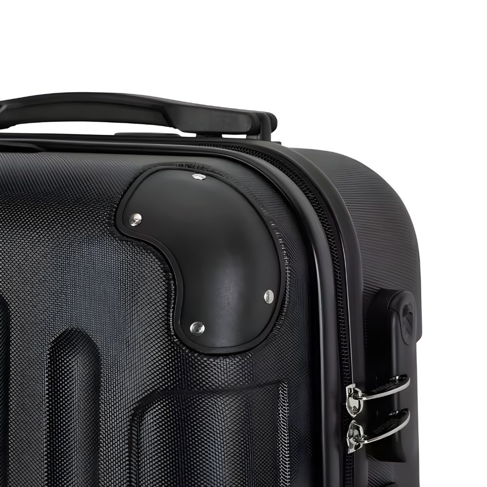MALETA DE CABINA CON CLAVE CARRY ON 10KG - NEGRO - 4