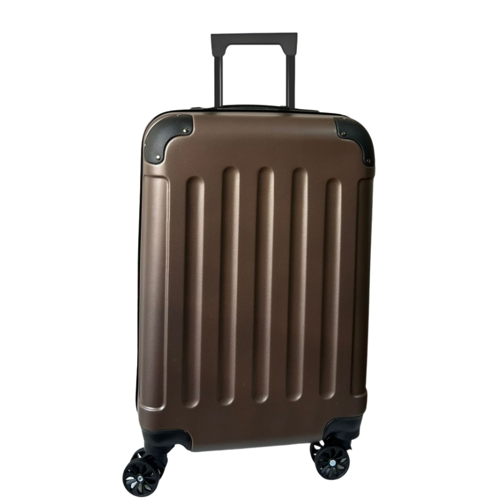 MALETA DE CABINA CON CLAVE CARRY ON 10KG - MARRÓN - 1