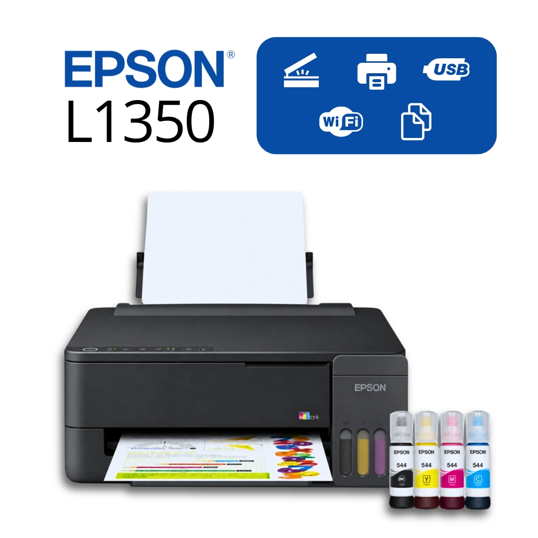 IMPRESORA INALÁMBRICA EPSON ECOTANK L1350 - 1