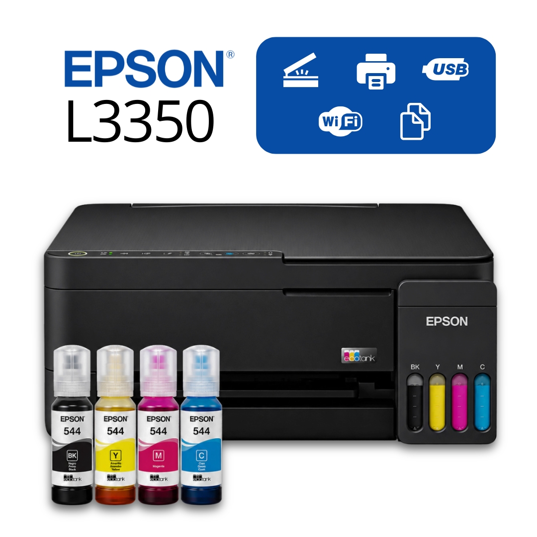 IMPRESORA MULTIFUNCIONAL EPSON ECOTANK L3350 - 1