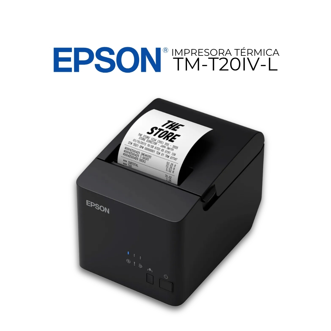 EPSON IMPRESORA TICKETERA TM-T20IV-L-USB + SERIAL 001 - 1