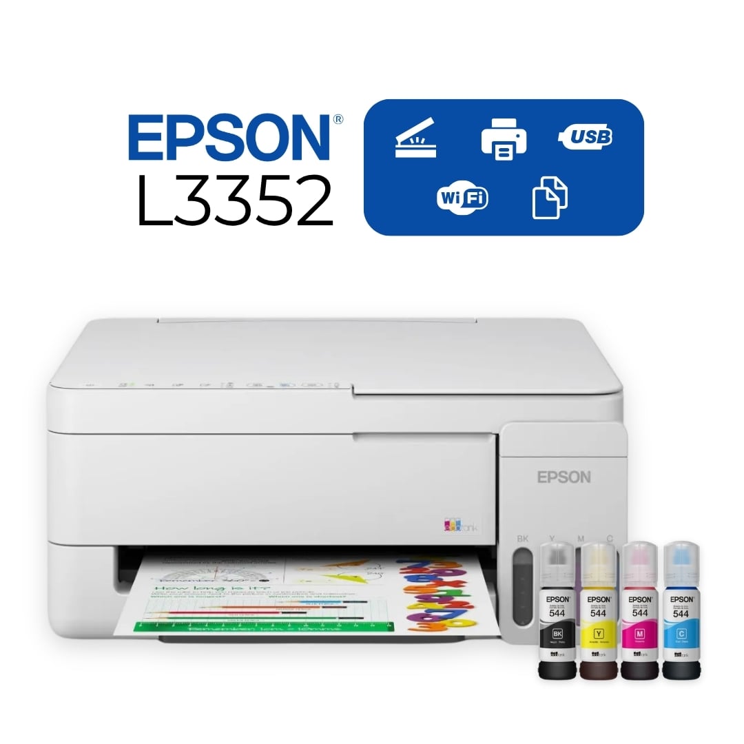 IMPRESORA MULTIFUNCIONAL EPSON ECOTANK L3352 - 1