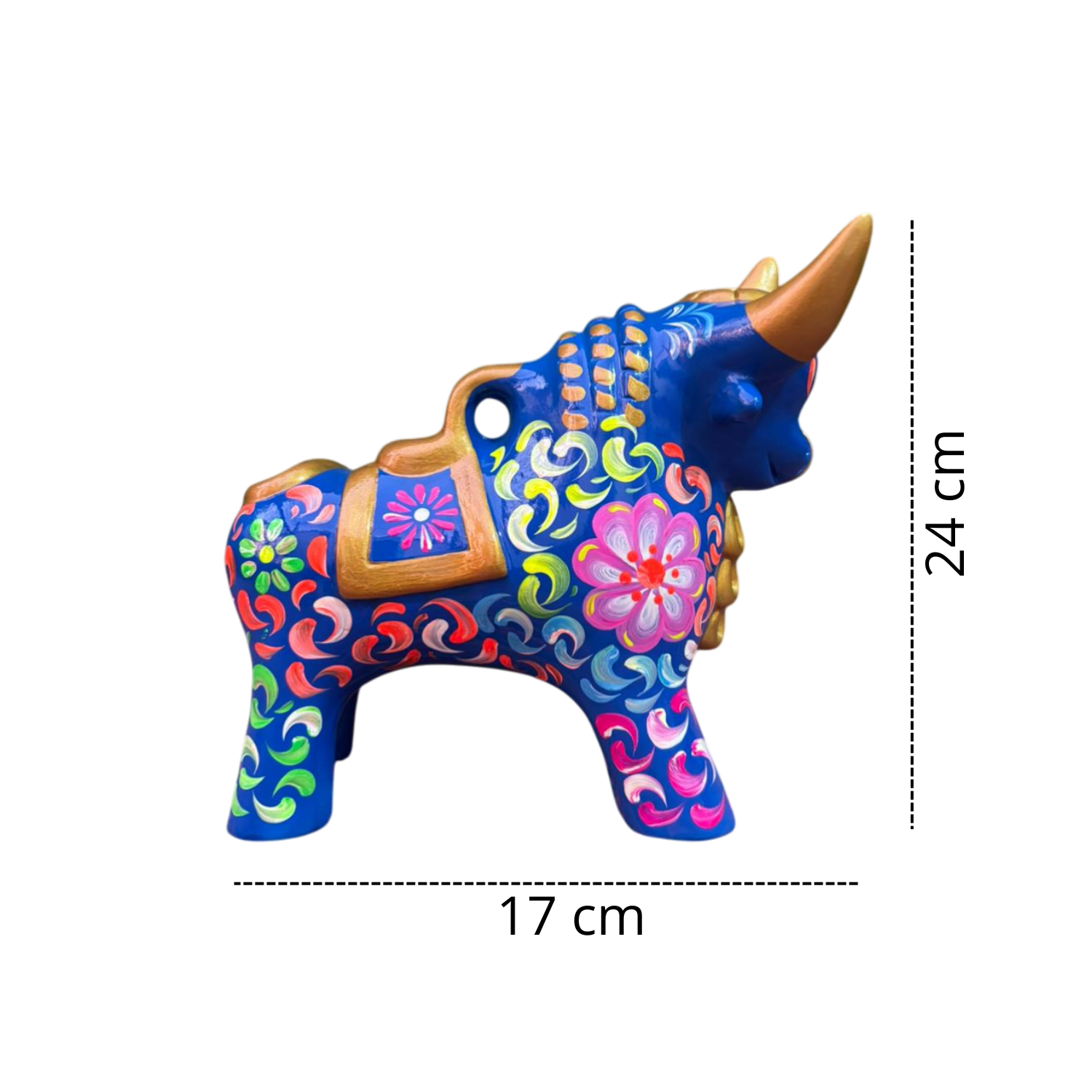 TORITO DE PUCARÁ DE 25 CM - 3