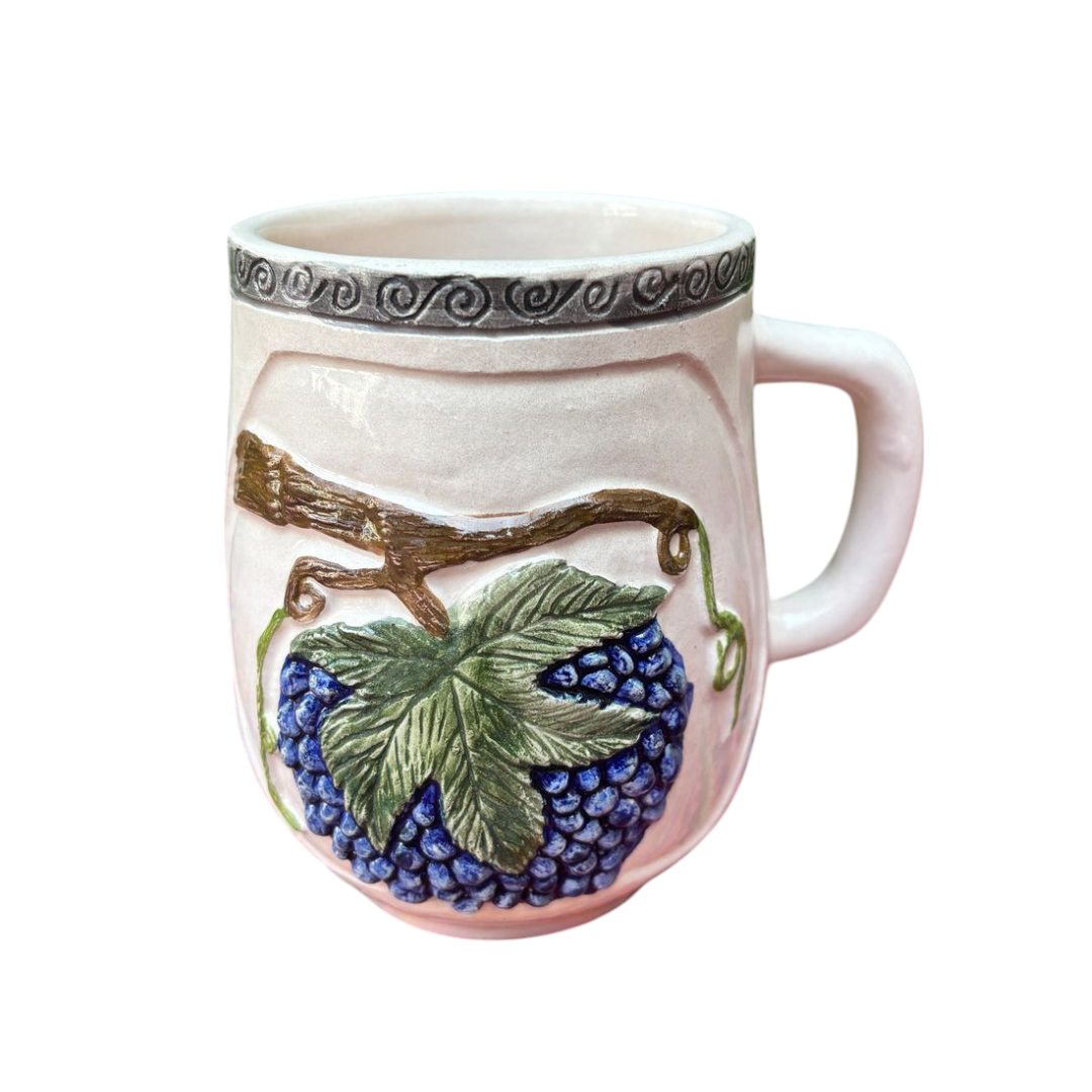 TAZA FRUTAL DE LOZA 450 ML - 1