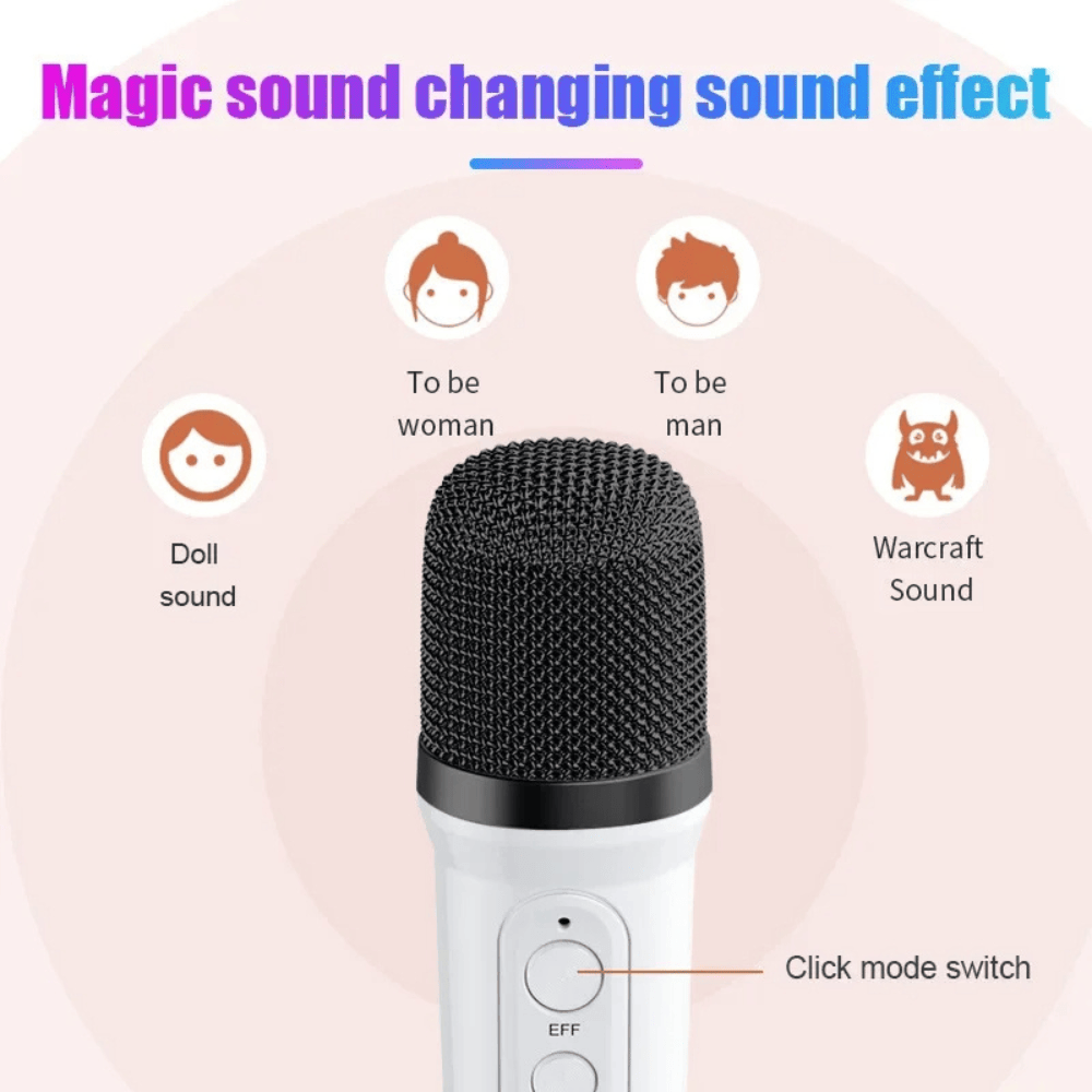 PARLANTE YS110 BLUETOOTH MINIKARAOKE - 2