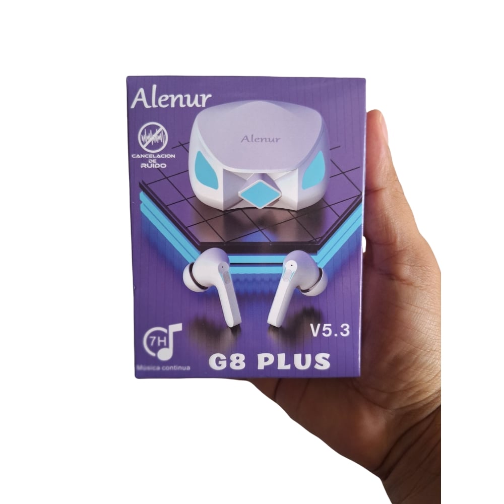 AUDÍFONOS IN-EAR GAMER G8 PLUS ALENUR BLUETOOTH NEGRO - 3