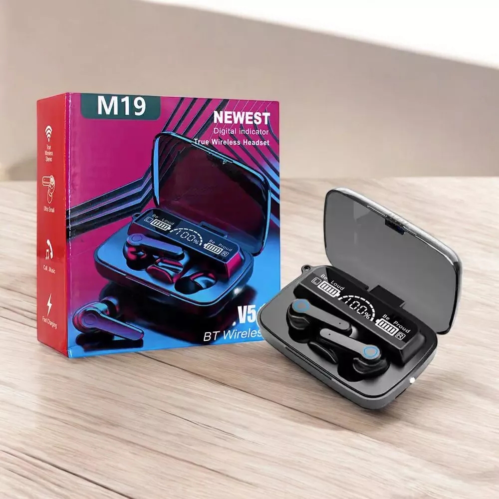 AUDÍFONOS IN-EAR M19 5.3 BLUETOOTH - 6