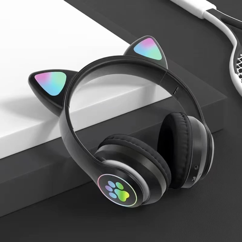 AUDÍFONOS OVER-EAR OREJA GATO STN-28 BLUETOOTH - 3