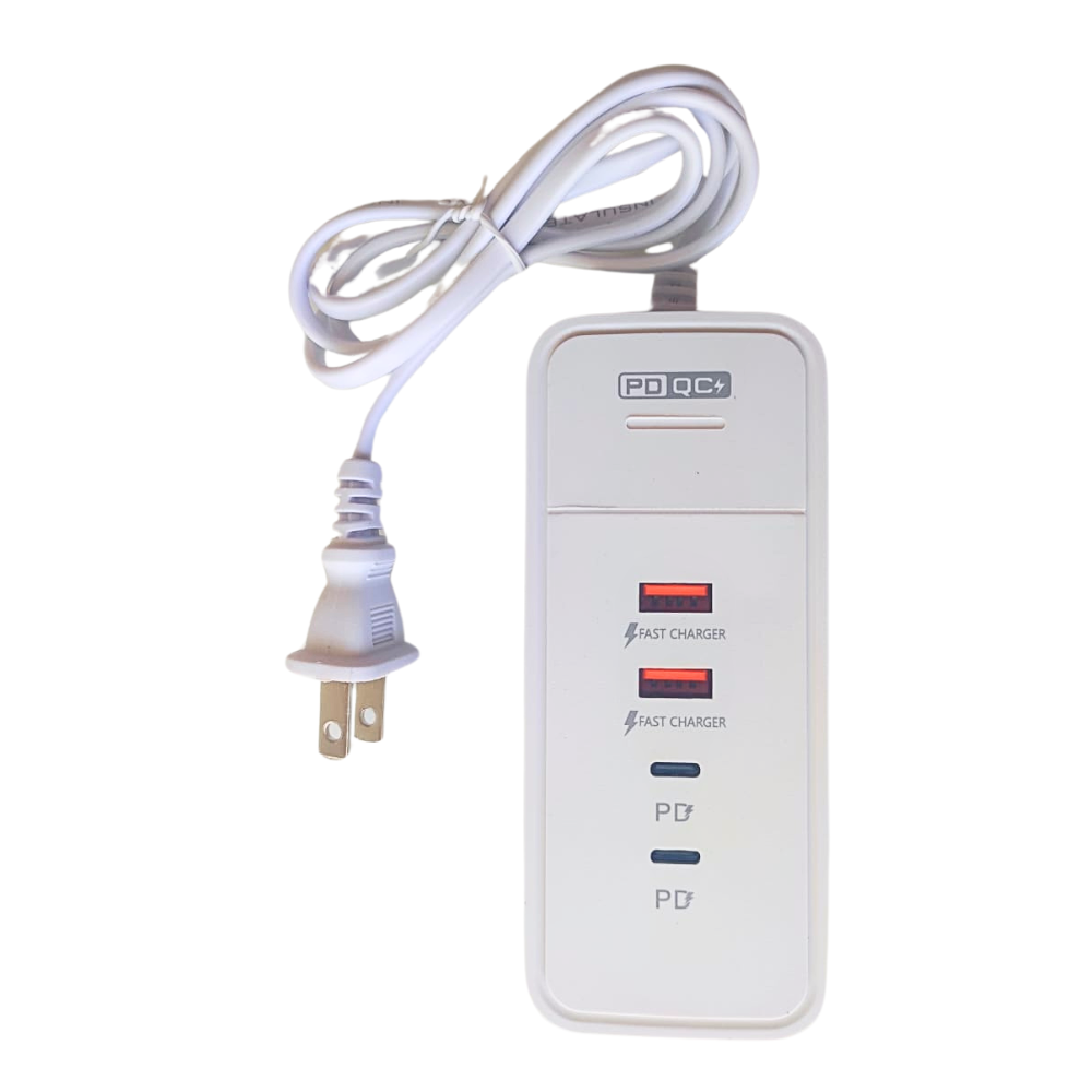 CARGADOR MULTIPLE 2USB 2PD - 1