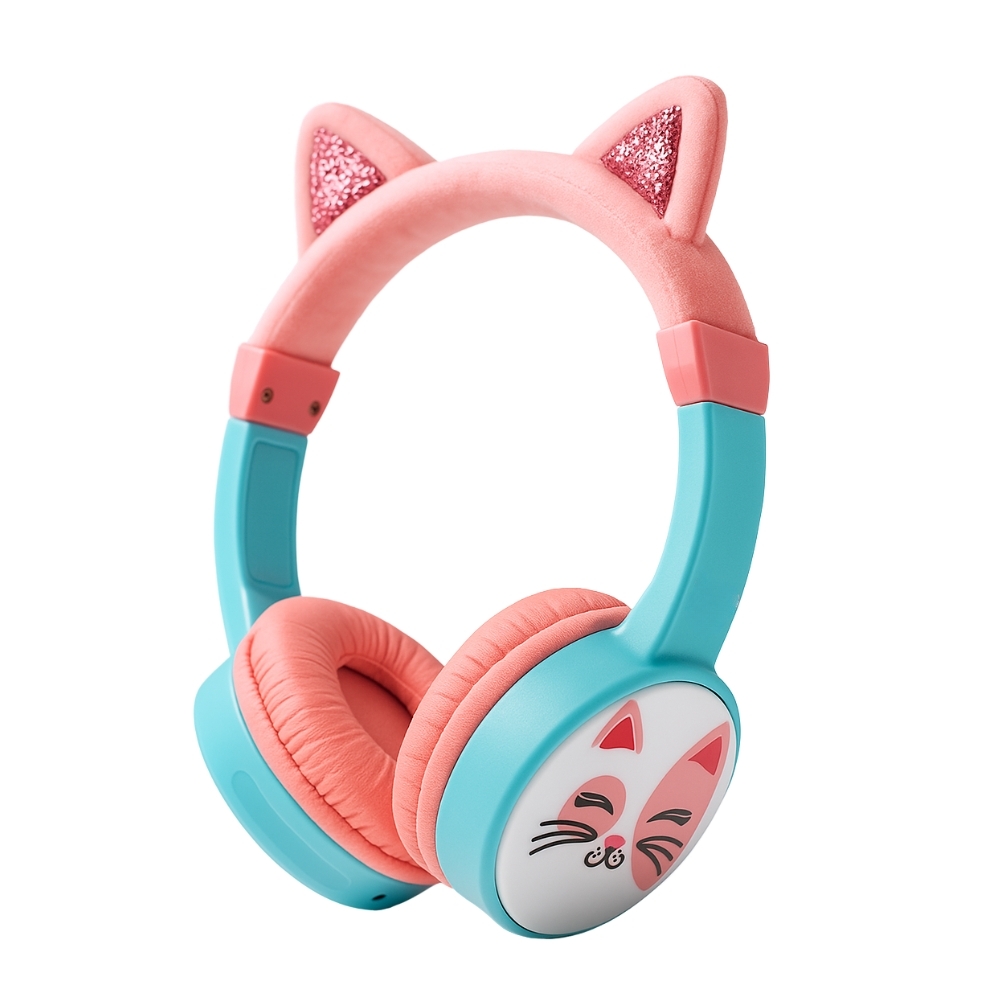 AUDIFONOS URBAN KIDS ROSADO - 1
