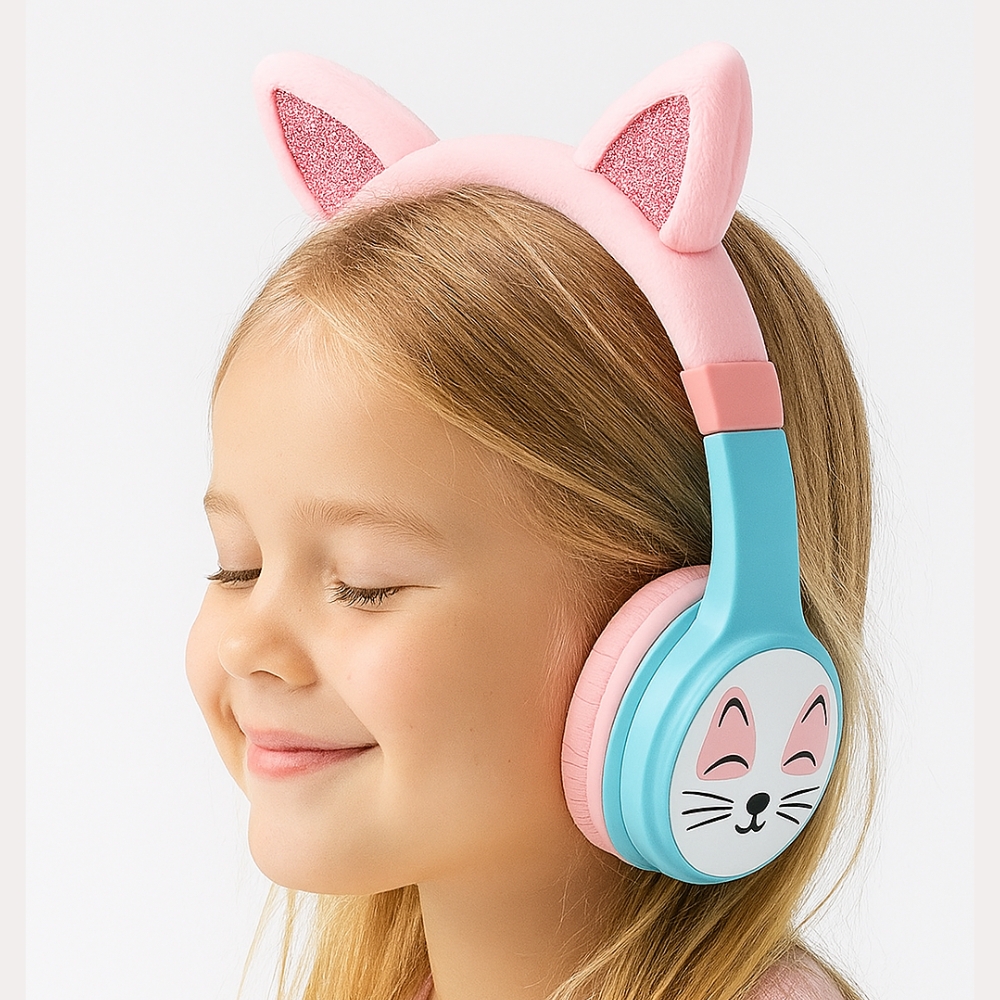 AUDIFONOS URBAN KIDS ROSADO - 2