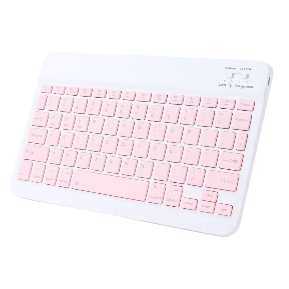 KIT INALÁMBRICO TECLADO Y MOUSE BLUETOOTH - ROSADO - 2