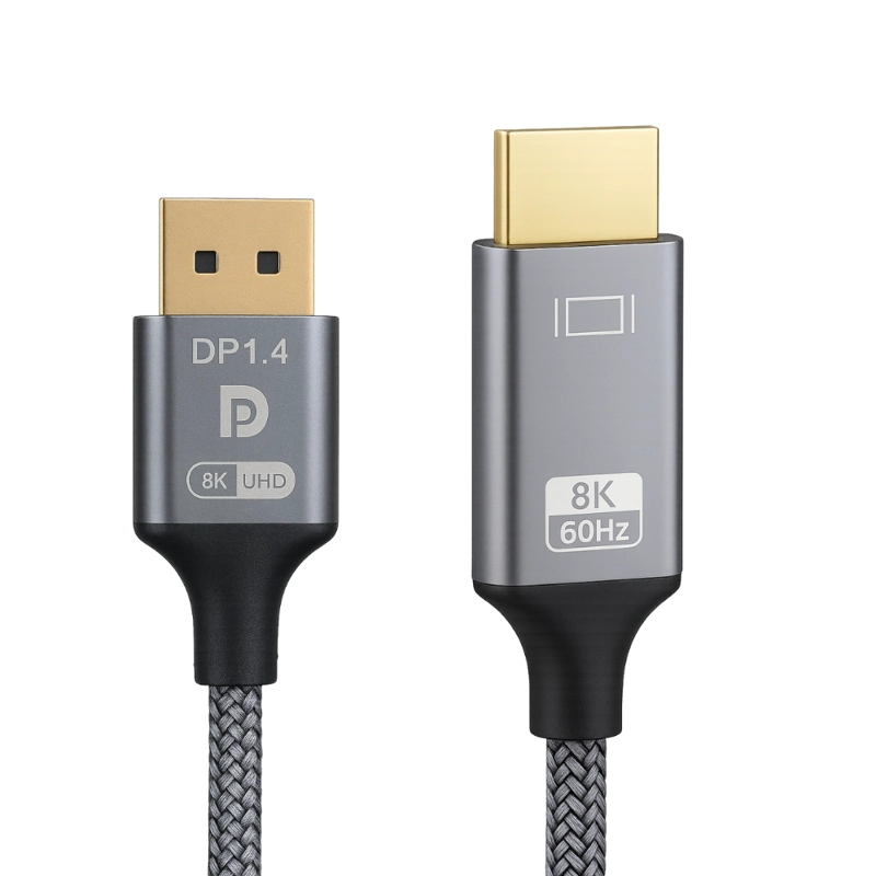 CABLE DP A HDMI 8K 60HZ ULTRA HD 2M - 1