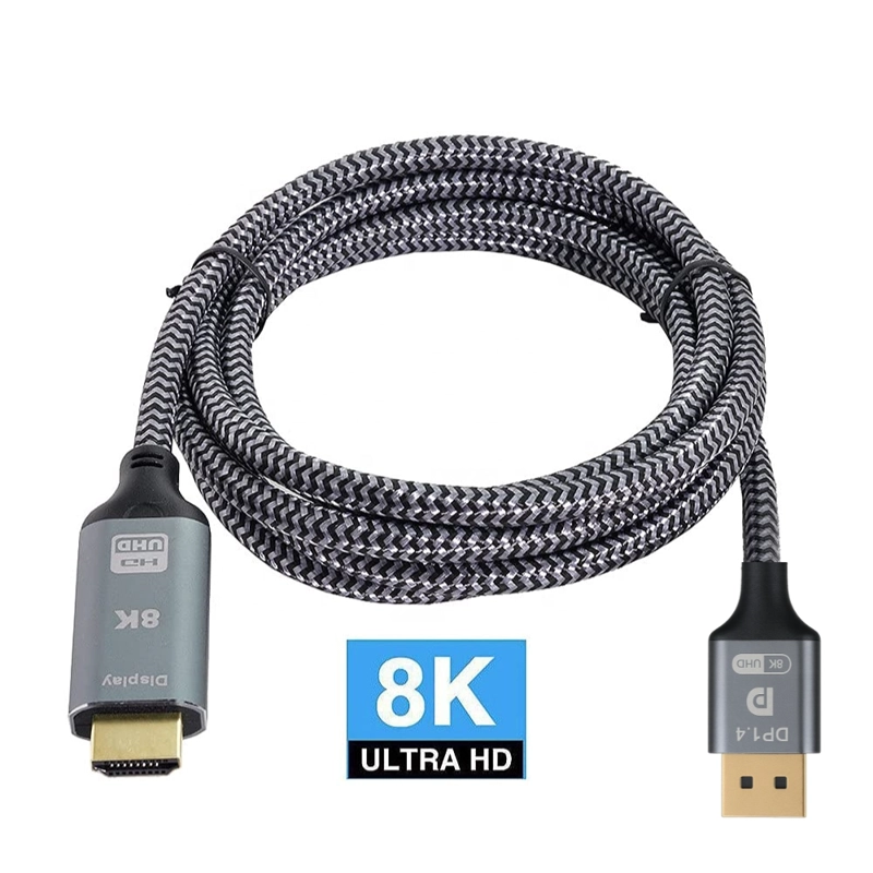 CABLE DP A HDMI 8K 60HZ ULTRA HD 2M - 2