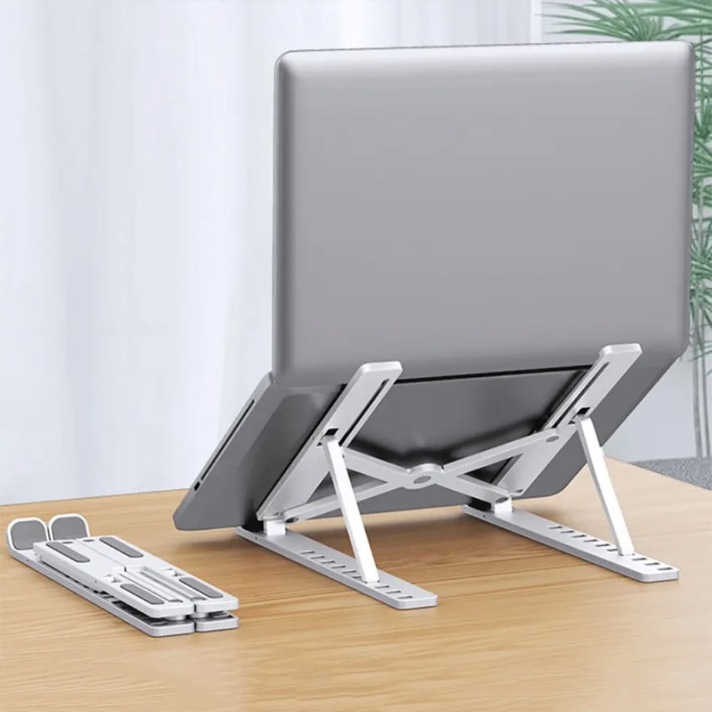 SOPORTE PORTÁTIL PLEGABLE DE ALUMINIO PARA LAPTOP Y TABLET BAIHUO - 3