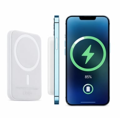 POWERBANK MAGNÉTICO PARA IPHONE TIPO MAGSAFE 5000MAH - 3