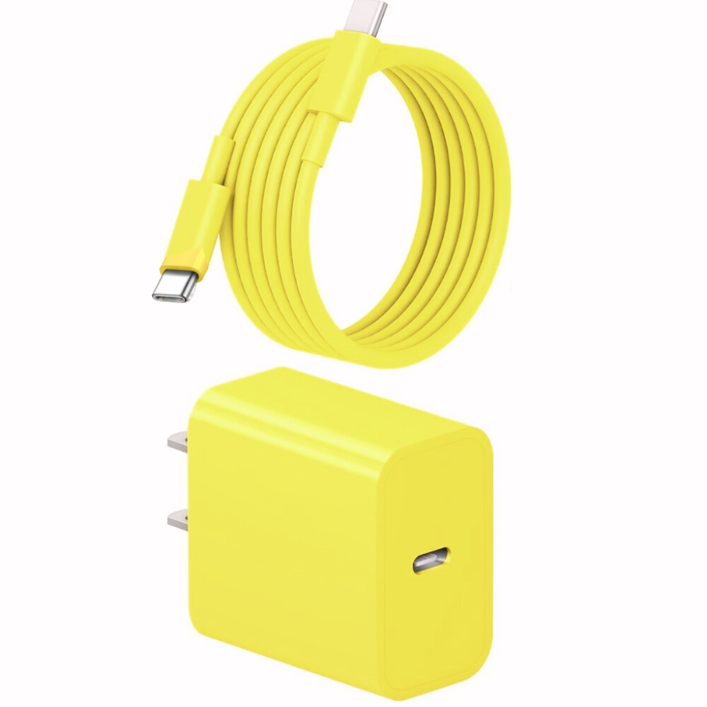 CARGADOR SAMSUNG 45W + CABLE TIPI C YELLOW EDITION - 1