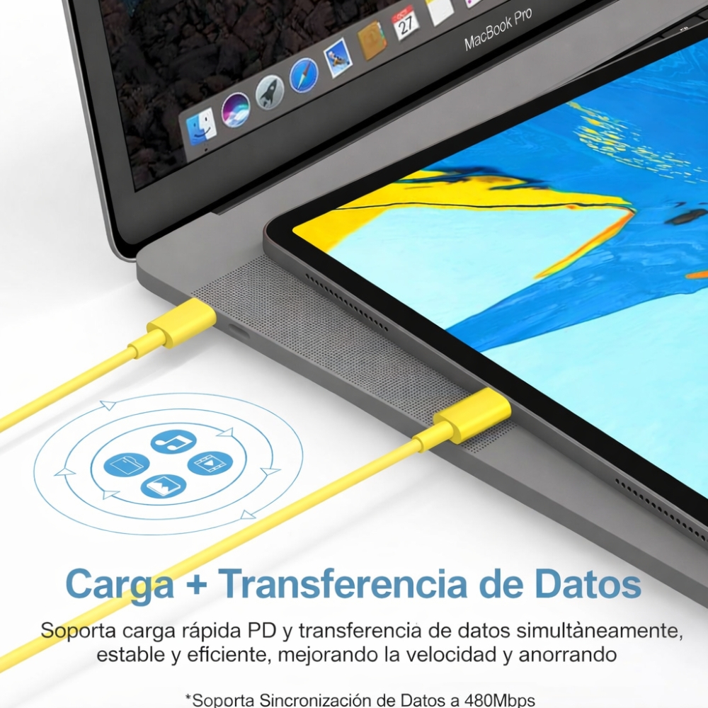 CARGADOR SAMSUNG 45W + CABLE TIPI C YELLOW EDITION - 6