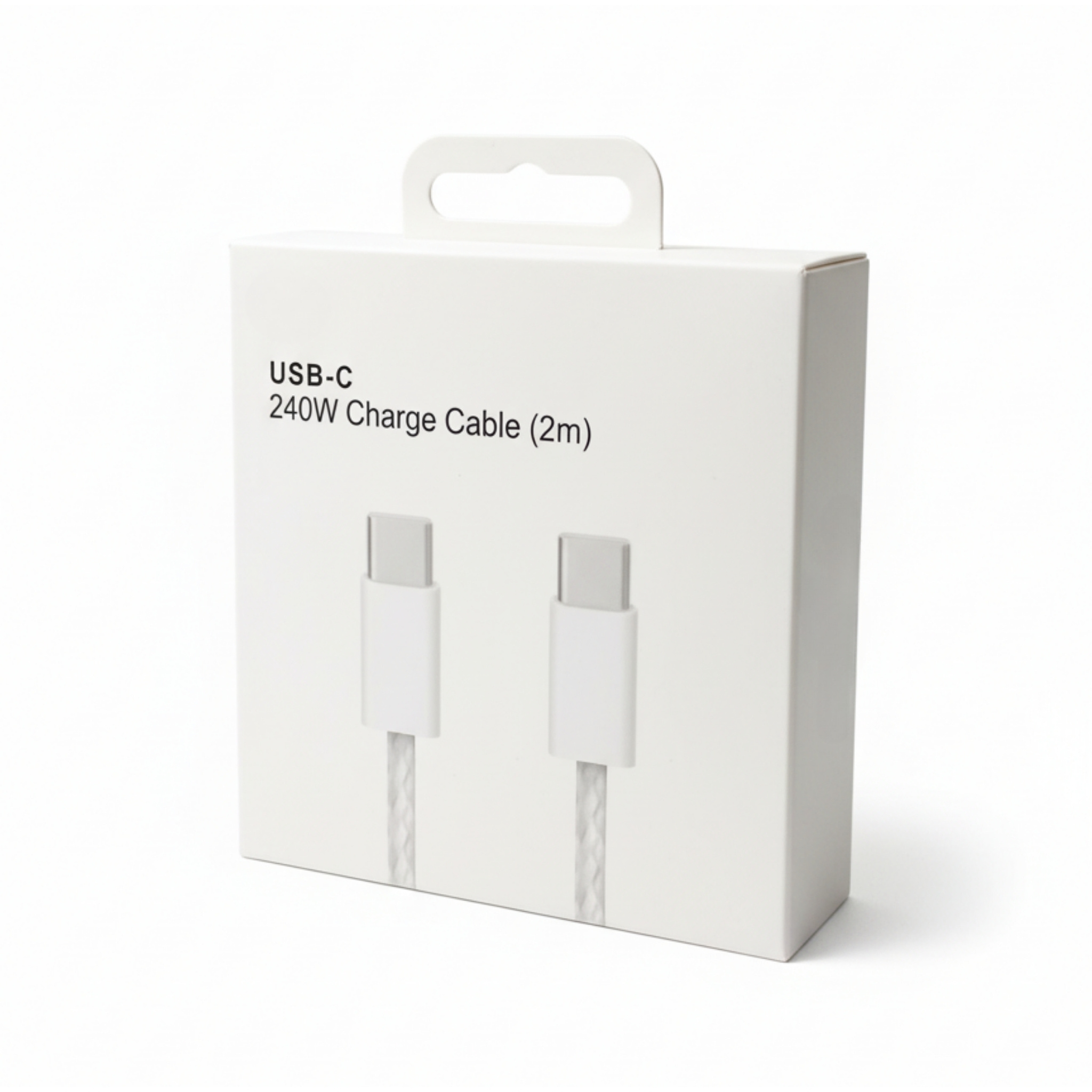 CABLE TRENZADO TIPO C 2METROS 240W - 4