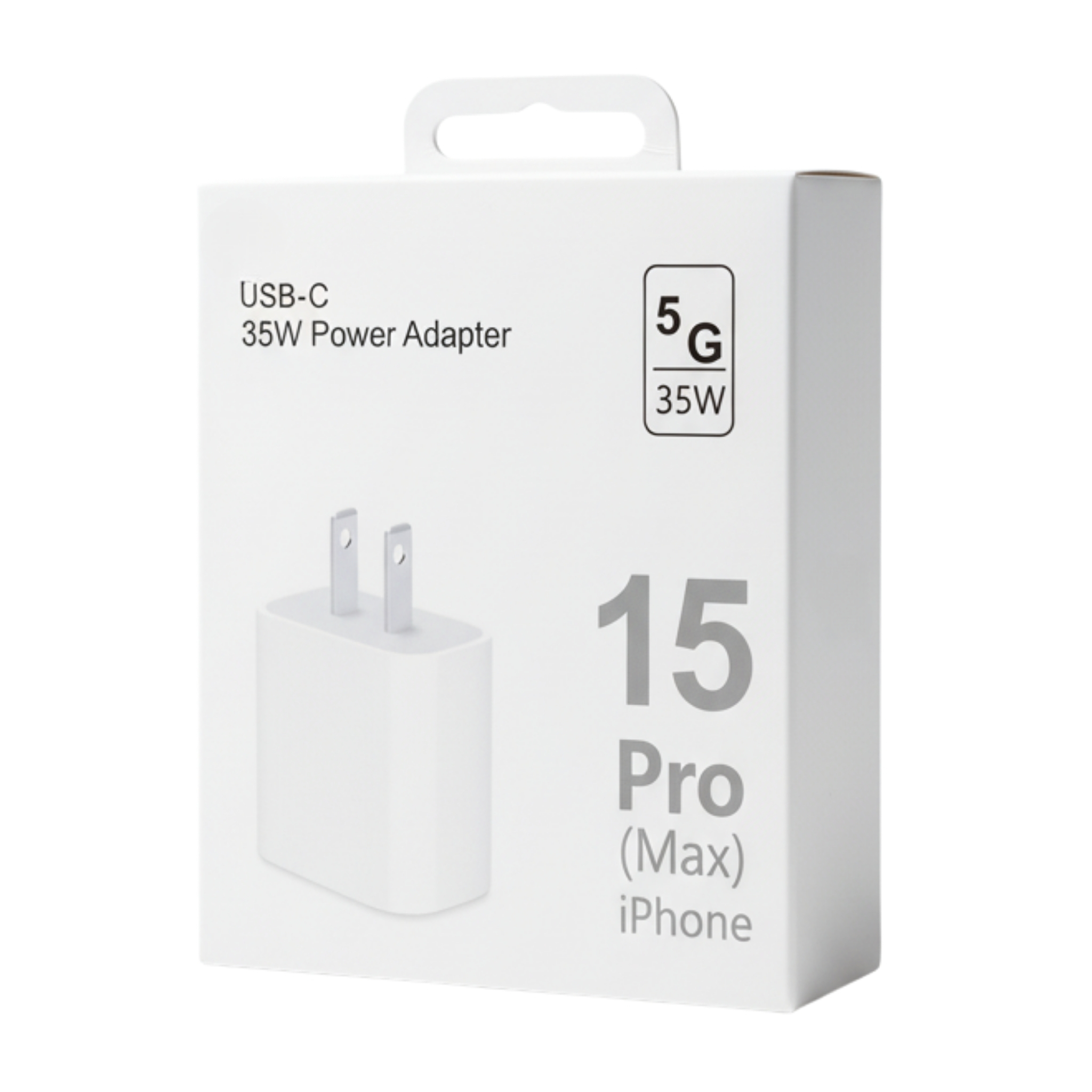 COMBO: CUBO 35W Y CABLE C-LIGHTNING 1 METRO - 2