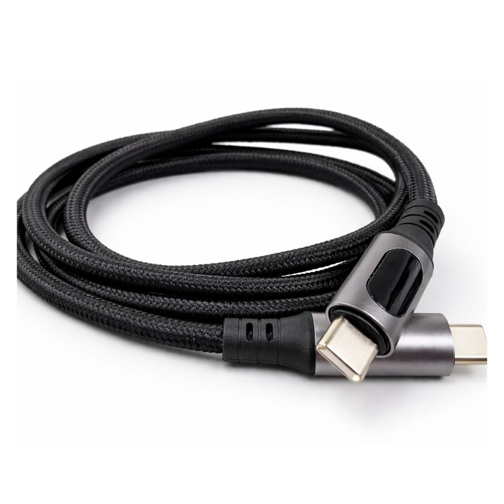 CABLE TIPO C 120W CON PANTALLA DIGITAL ROMAX - 3