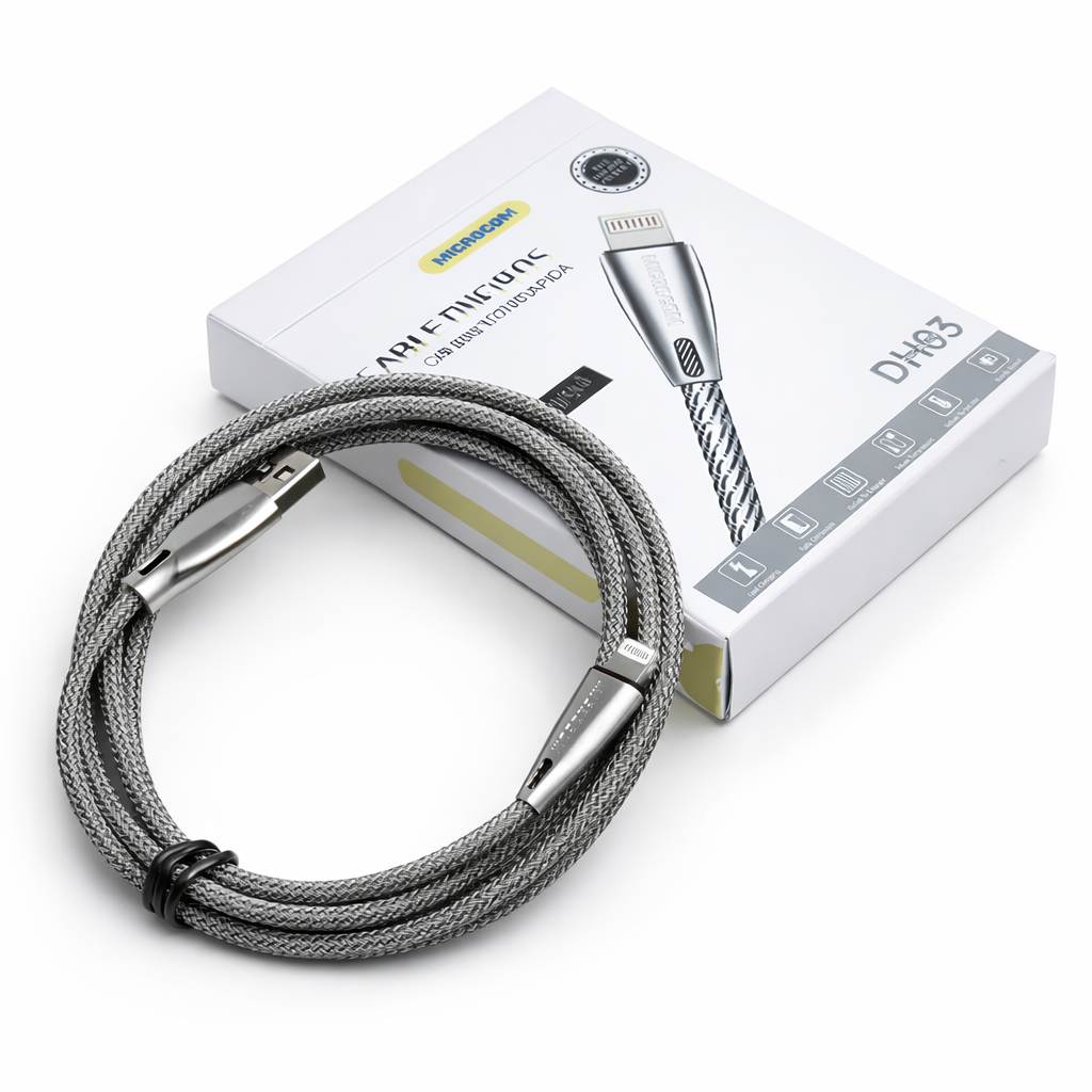CABLE DE CARGA RAPIDA USB-LIGHTNING 2M - 2