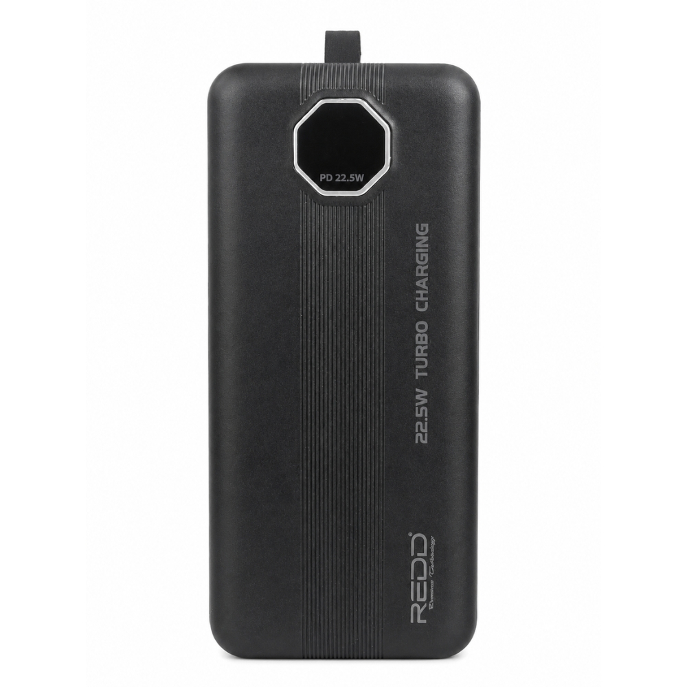 POWER BANK REDD 22.5W TURBO CHARGING CON PANTALLA DIGITAL - 1