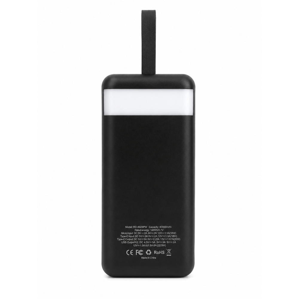 POWER BANK REDD 22.5W TURBO CHARGING CON PANTALLA DIGITAL - 2