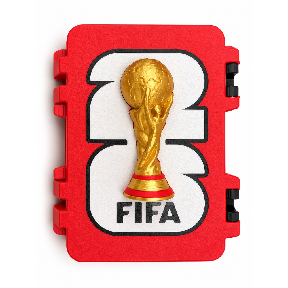 ESTUCHE PORTA FIGURITAS OFICIAL FIFA WORLD CUP 2026 – CAPACIDAD 300 UNIDADES - 1