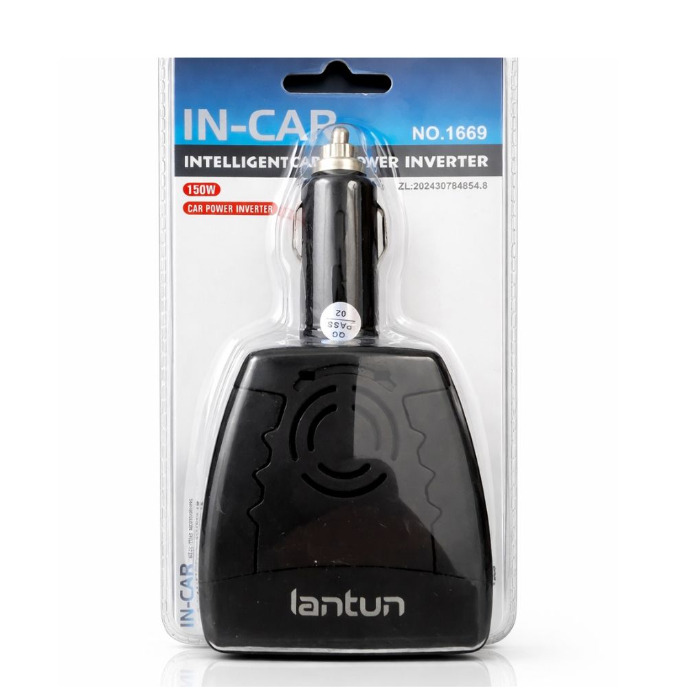 INVERSOR DE CORRIENTE PARA AUTO DE 12V A 110V 150W. - 6