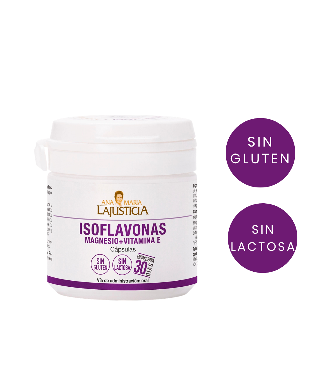 ISOFLAVONAS CON MAGNESIO + VITAMINA E - 4