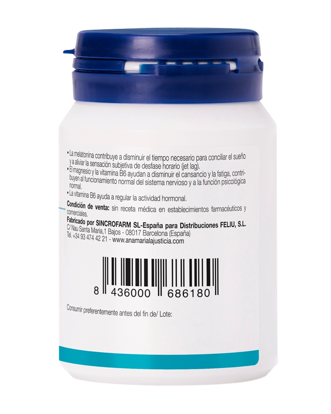 TRIPTÓFANO CON MELATONINA + MAGNESIO Y VIT B6 - 2