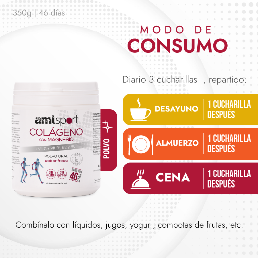 PACK SALUD PERFECTA AML SPORT COLAGENO CON MAGNESIO + MAGNESIO TOTAL 5 - 4