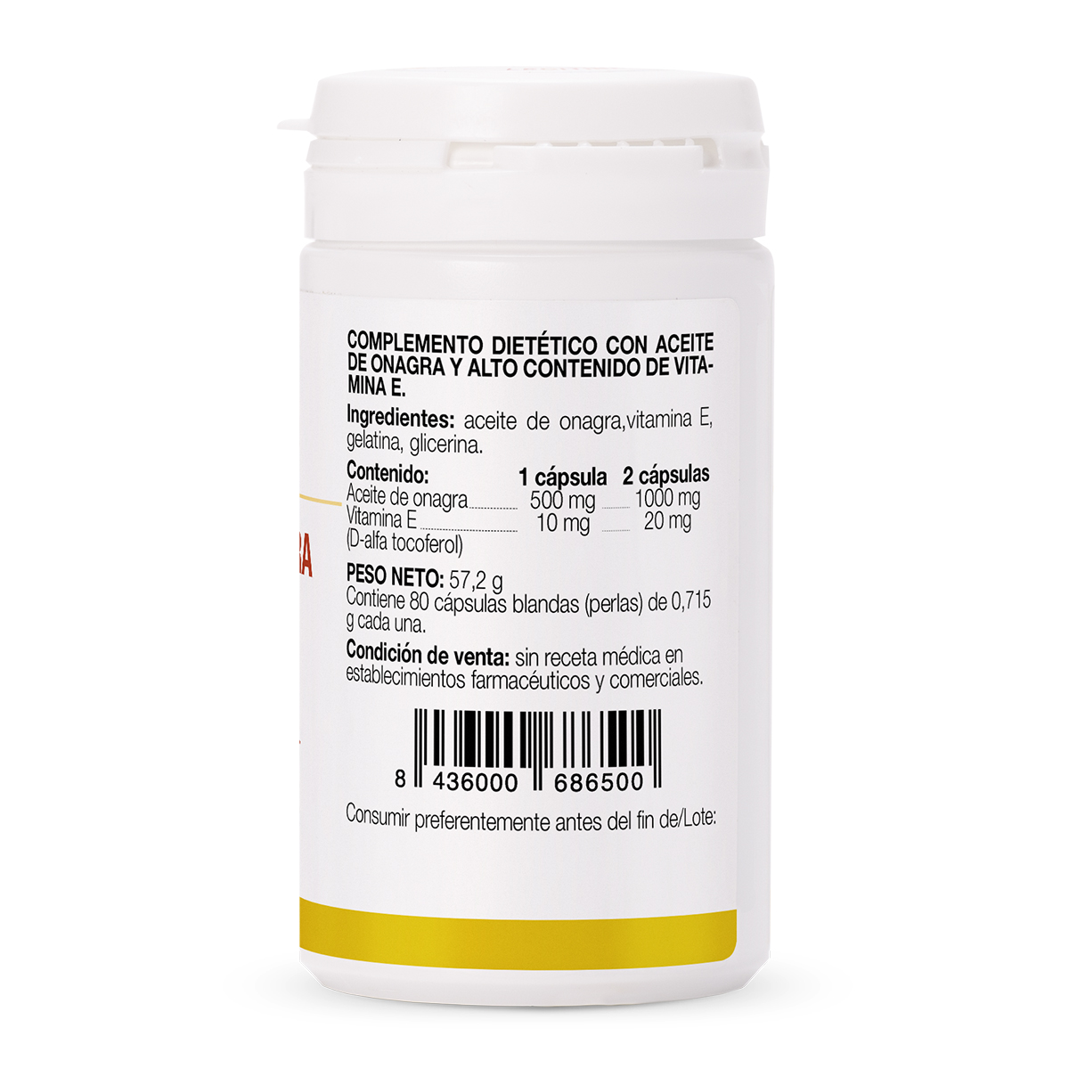PACK EQUILIBRIO HORMONAL 2 ACEITE DE ONAGRA Y VITAMINA E 80 PERLAS C/U. - 2