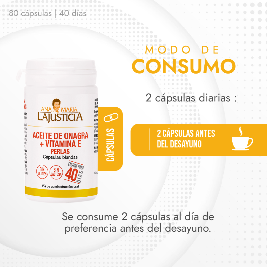 PACK EQUILIBRIO HORMONAL 2 ACEITE DE ONAGRA Y VITAMINA E 80 PERLAS C/U. - 4