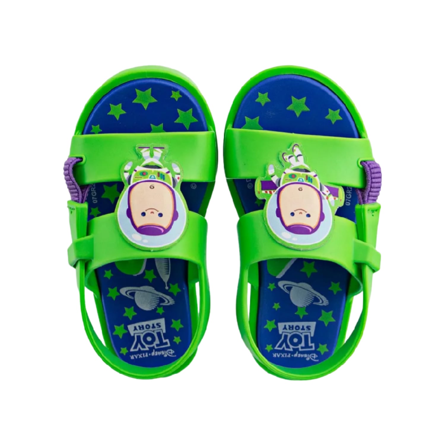 SANDALIAS NIÑO DISNEY VERDE CON AZUL TOY STORY - 3