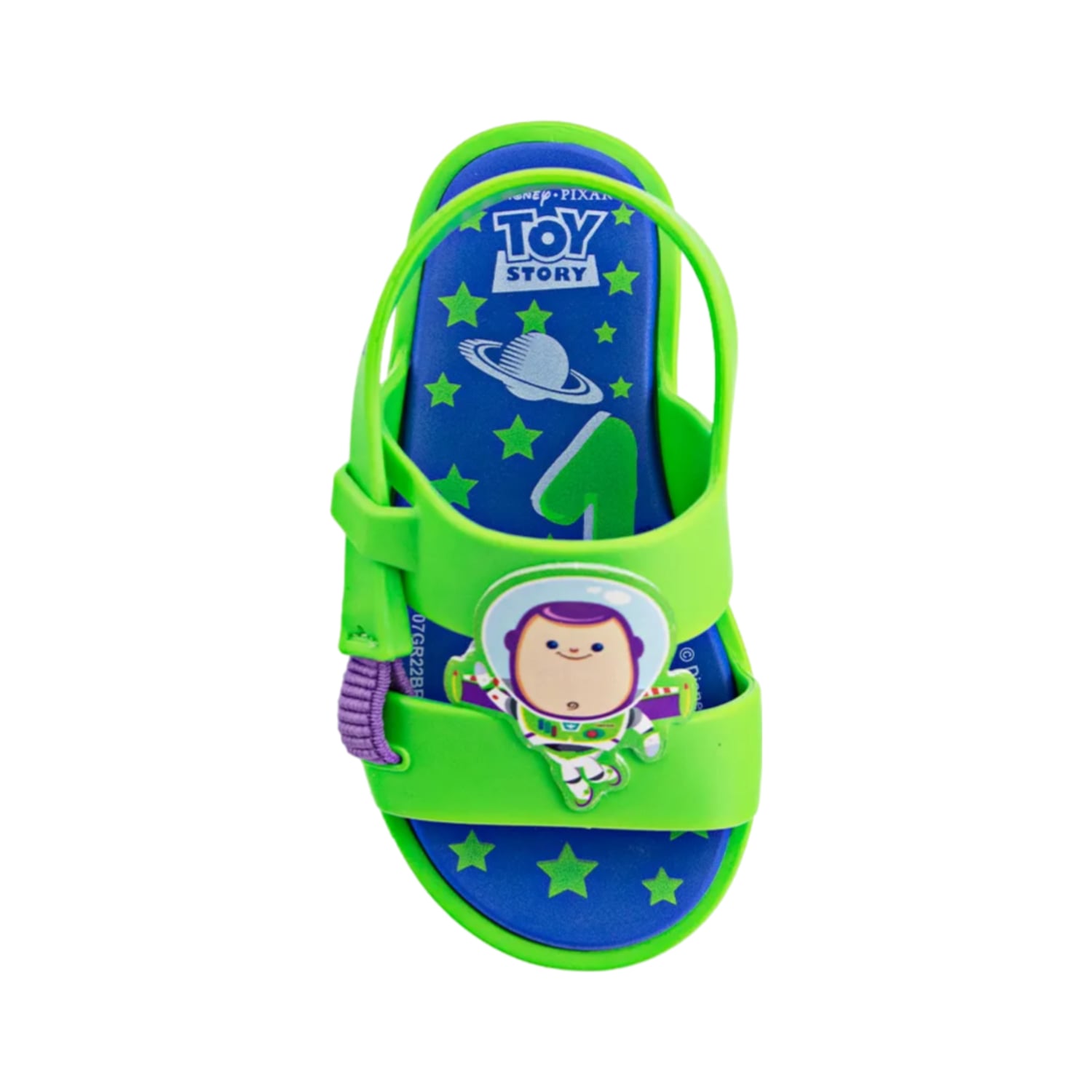 SANDALIAS NIÑO DISNEY VERDE CON AZUL TOY STORY - 4