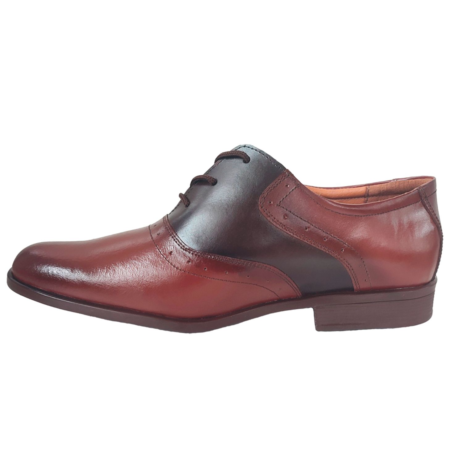 ZAPATOS VESTIR HOMBRE CUERO CARAMELO CAVALIER - 3