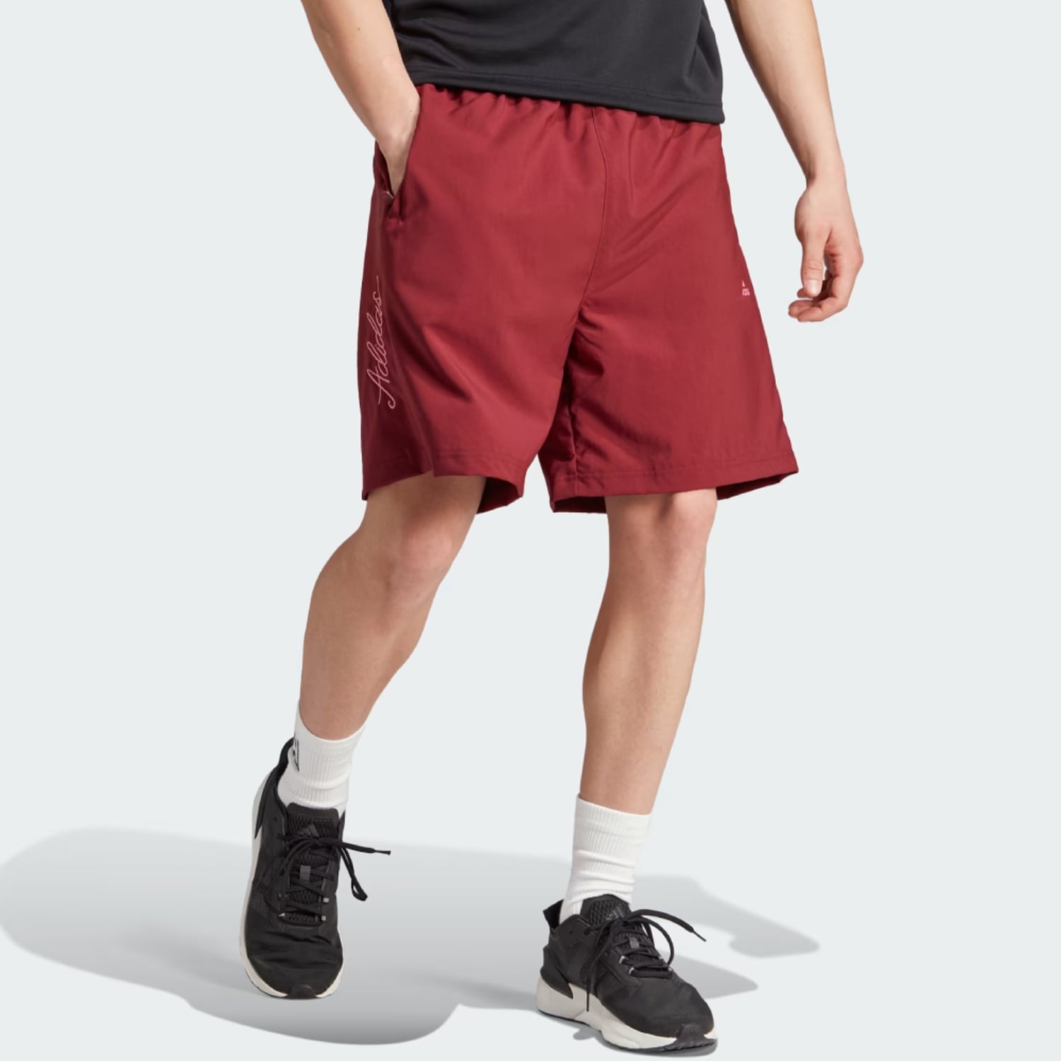 SHORT HOMBRE ADIDAS SCRIBBLE SHADOW RED - 1