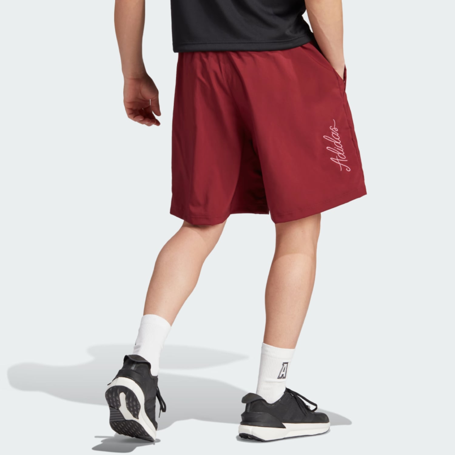 SHORT HOMBRE ADIDAS SCRIBBLE SHADOW RED - 2